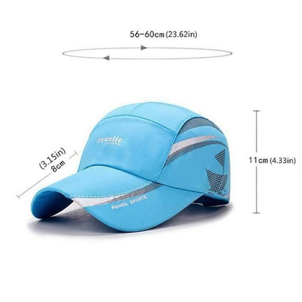 NEW PRODUCT COD| Topi olahraga AQUATIC Sport Pria Wanita| anti air bahan parasut