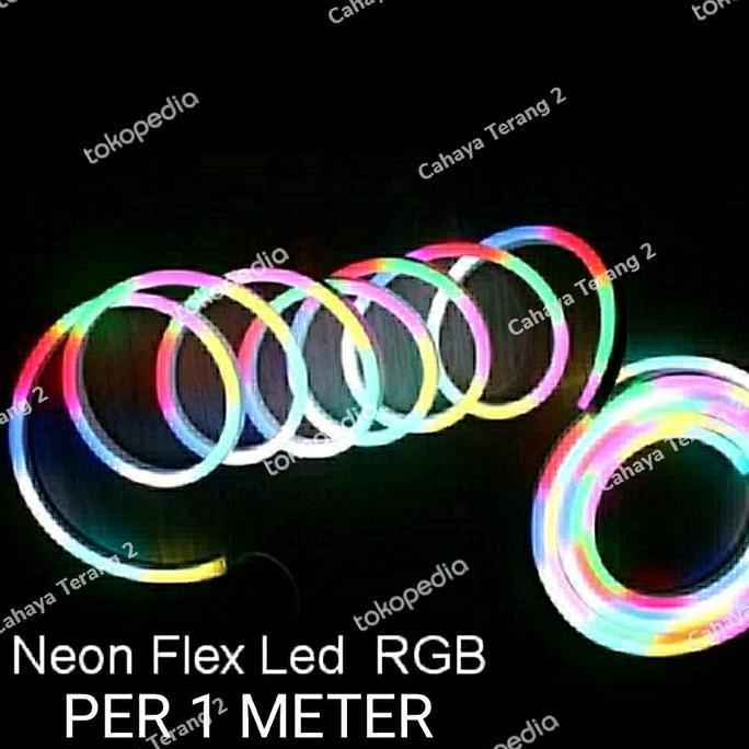 NEON FLEX LED SELANG FLEXIBLE RGB LED STRIP NEON FLEX RGB (PER METER) PM99
