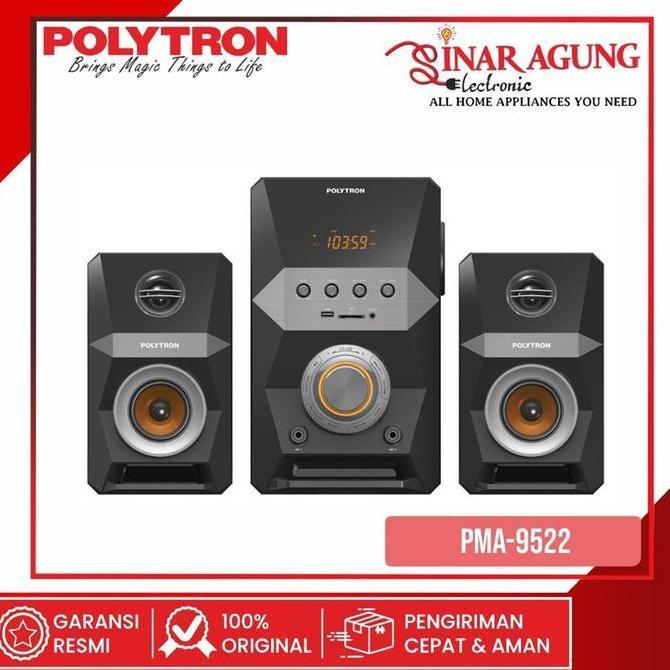 POLYTRON PMA-9522 / PMA9522 BLUETOOTH SPEAKER - GARANSI RESMI