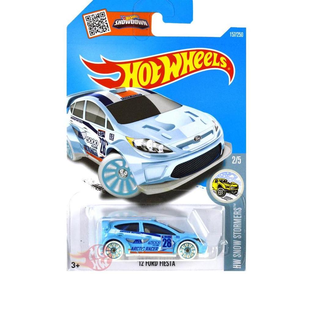 '12 Ford Fiesta BIRU / BLUE HERALDA SPECIAL - HW Hot Wheels Hotwheel