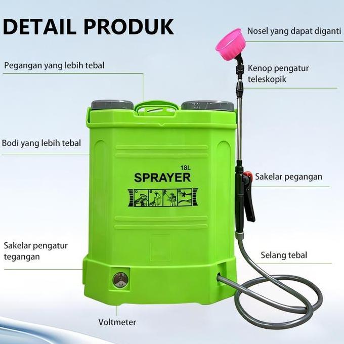 Sprayer Manual 16/18 Liter Hama Padi Sprayer Alat Semprotan  Alat Semprot Pertanian 16L/18L Sprayer 