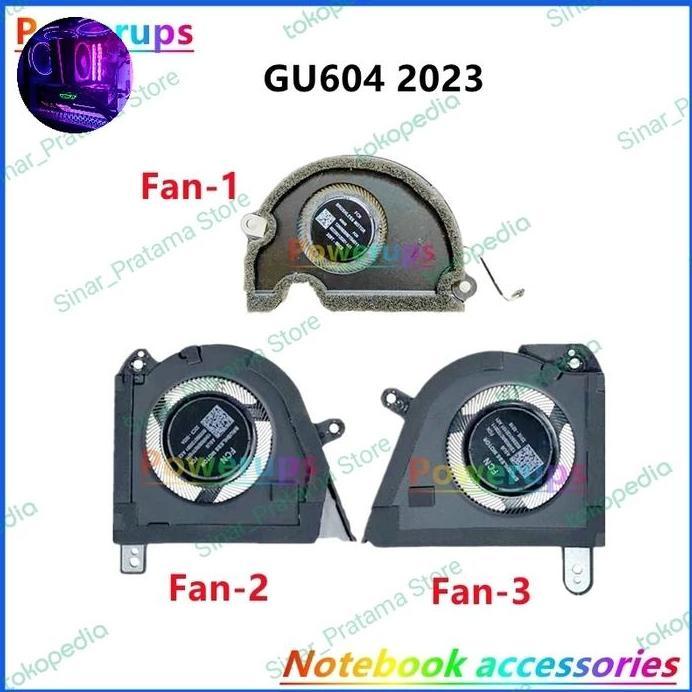 Fan kipas Laptop ASUS ROG Zhepyrus M16 GU604 VI VZ VY 2023