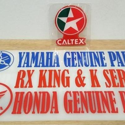 STIKER F1ZR CALTEX