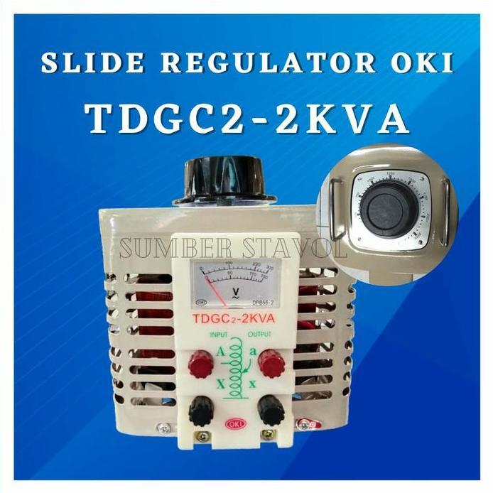 Slide Regulator OKI 2kva