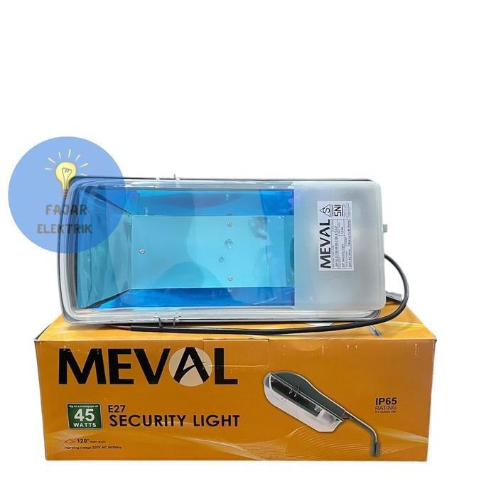 MEVAL KAP LAMPU JALAN PJU E27 WATERPROOF