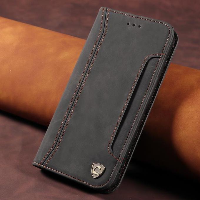 OPPO A95 OPPO A 95 CASEON FLIP WALLET CARD SLOT LEATHER CASE C001 SIAP KIRIM