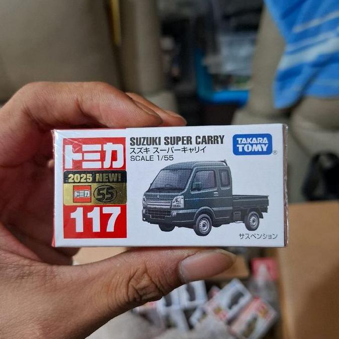 Tomica Diecast Car No.117 - Suzuki Super Carry First Edition