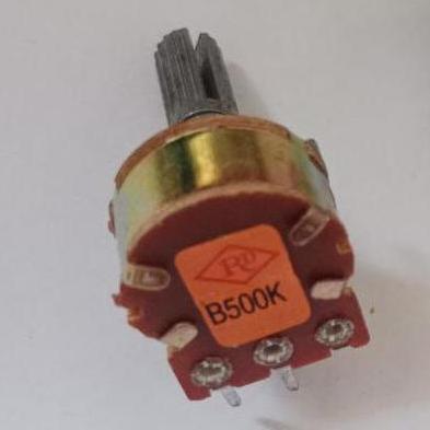 POTENSIO STEREO 500K OHM YATZ27