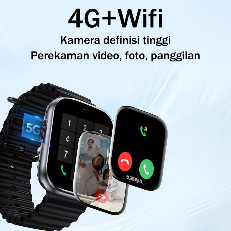 HOT SAMSUNG SMARTWATCH S9 ULTRA ANDROID 9.0 - TAHAN AIR IP68, RAM 4GB ROM 64GB, SUPPORT SIM CARD APL