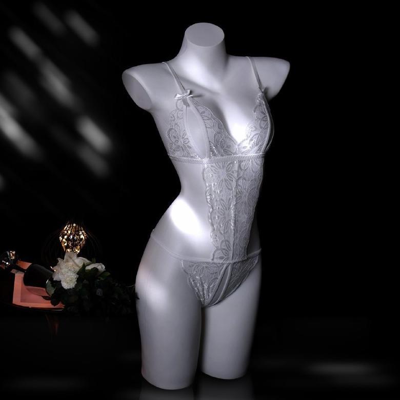 bestpromo vos~ bt1207 lingerie sexy cosplay wanita dewasa, babydoll renda halus yang feminin & mengg