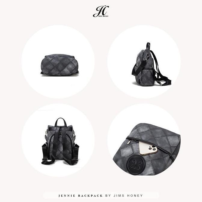 Promo Jims Honey - Jennie Backpack - Tas Ransel Wanita - Tas Backpack Wanita - Tas Sekolah