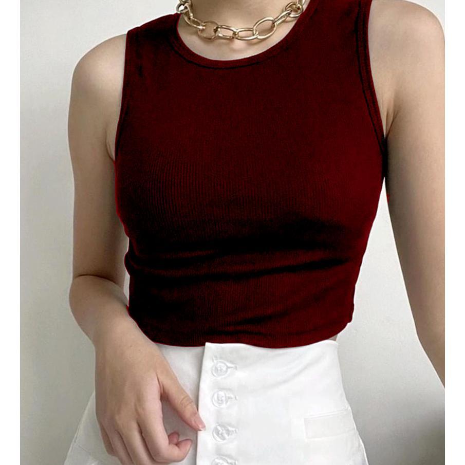 MURAH MakeGrosir -  TANK TOP SINGLET | CROP TOP ATASAN WANITA