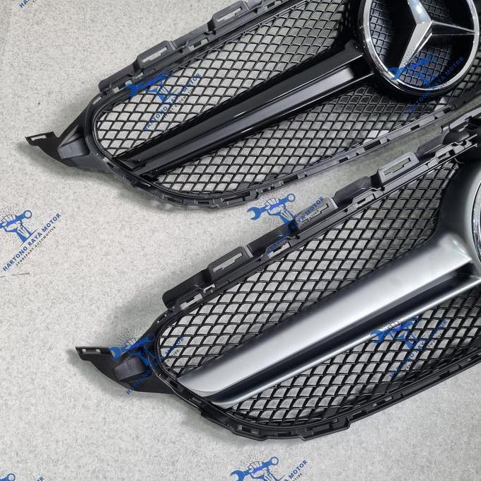 Grill Mercedes Benz AMG W205 C300 C250 C200 15-18 Grill Model AMG