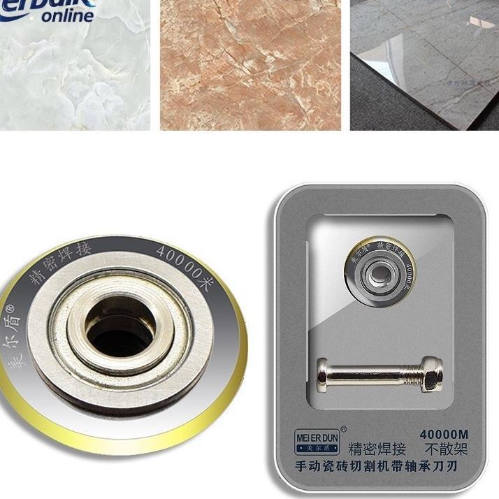 Mata Tile Cutter Blade Pisau Potong Keramik Granit Dorong + Bearing - Tile Cutter Wheel - Mata Pisau