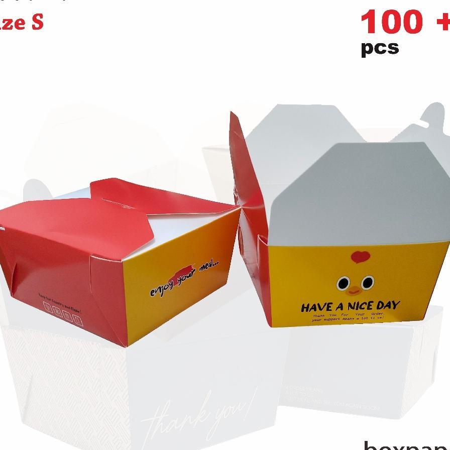 Food Pail Size S Kfc (100Pcs) Kertas Kemasan Eco Pack
