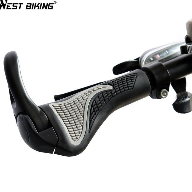 Gagang Sepeda Tanduk Mtb Gunung Tanduk Stang Sepeda Grip Handlebar Sepeda Mtb Sepasang Universal