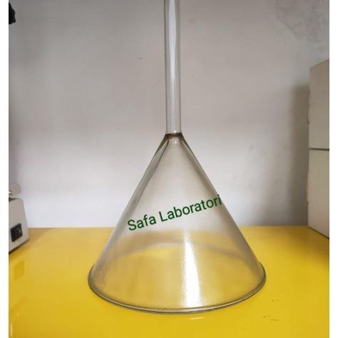 Corong Kaca Diameter 150 Mm / Funnel Glass / Corong Gelas / Corong Kaca Laboratorium