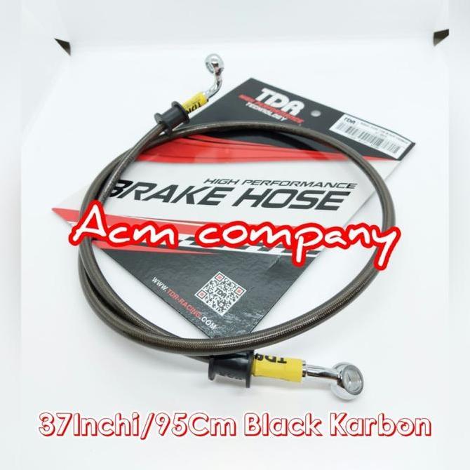 Kabel Selang Rem 95cm 37inch Carbon TDR RACING ORIGINAL AEROX VARIO125/150 OLD NEW STYLO-CBS VARIO16