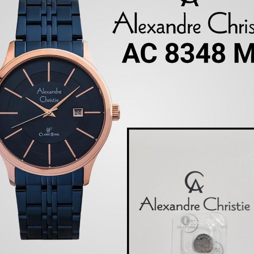 Baterai Jam Tangan Alexandre Christie Ac 8348 Md