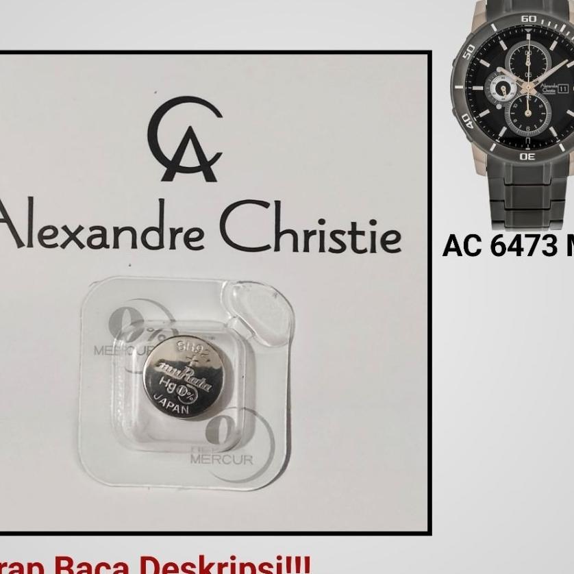 Baterai Jam Tangan Alexandre Christie Ac 6473 Mc