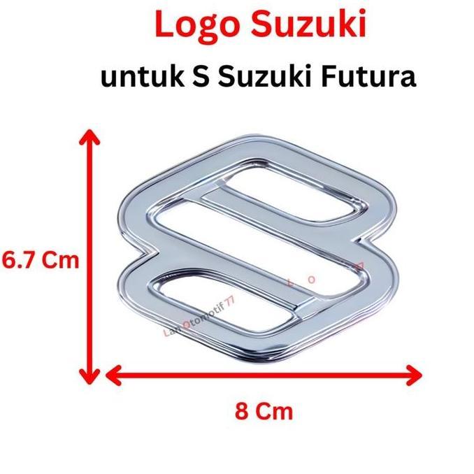 '' EMBLEM LOGO MOBIL S SUZUKI FUTURA ''