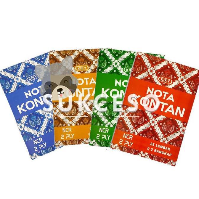 Kiky Nota Kontan 2 Ply KECIL Nota Kontan 2 Rangkap