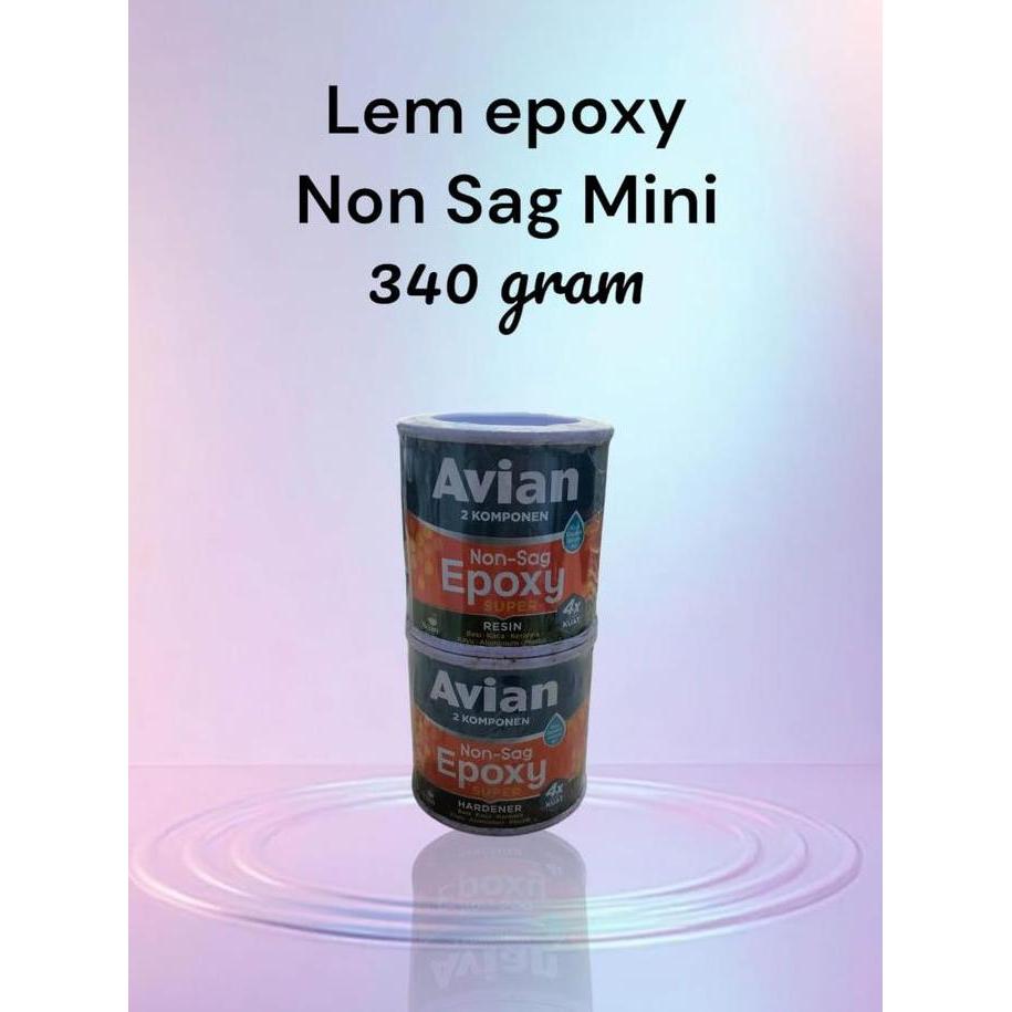 cvRudiyana- AVIAN-Lem-EPOXY-Non-Sag-2-Komponen (RESIN+HERDENER), Lem Kapal laut Diskon