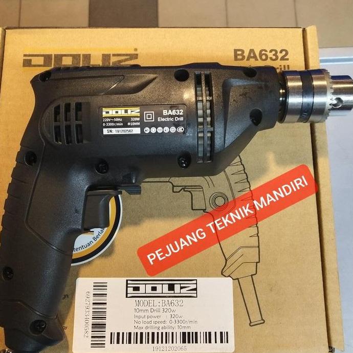 Mesin Bor Tangan 10Mm Doliz Ba632 / Bor Tangan 10 Mm Doliz Ba 632