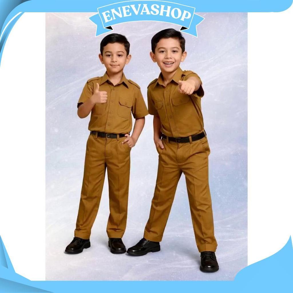 BAJU PROFESI ANAK PNS LAKI LAKI/CELANA SRAGAM PROFESI ANAK GURU KZPromo