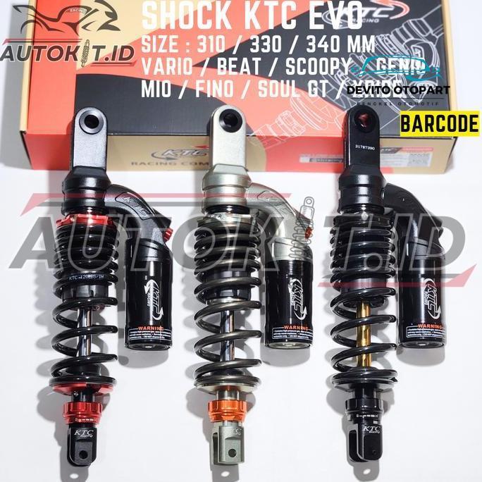 Shockbreaker Ktc / Shock Ktc Evo Vario 125 Vario 150 / Mio / Beat Part Lengkap
