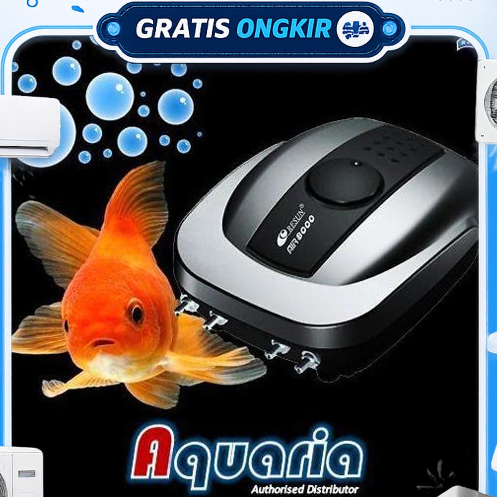 Resun Air8000 Pompa Udara Aerator Aquarium Air-8000