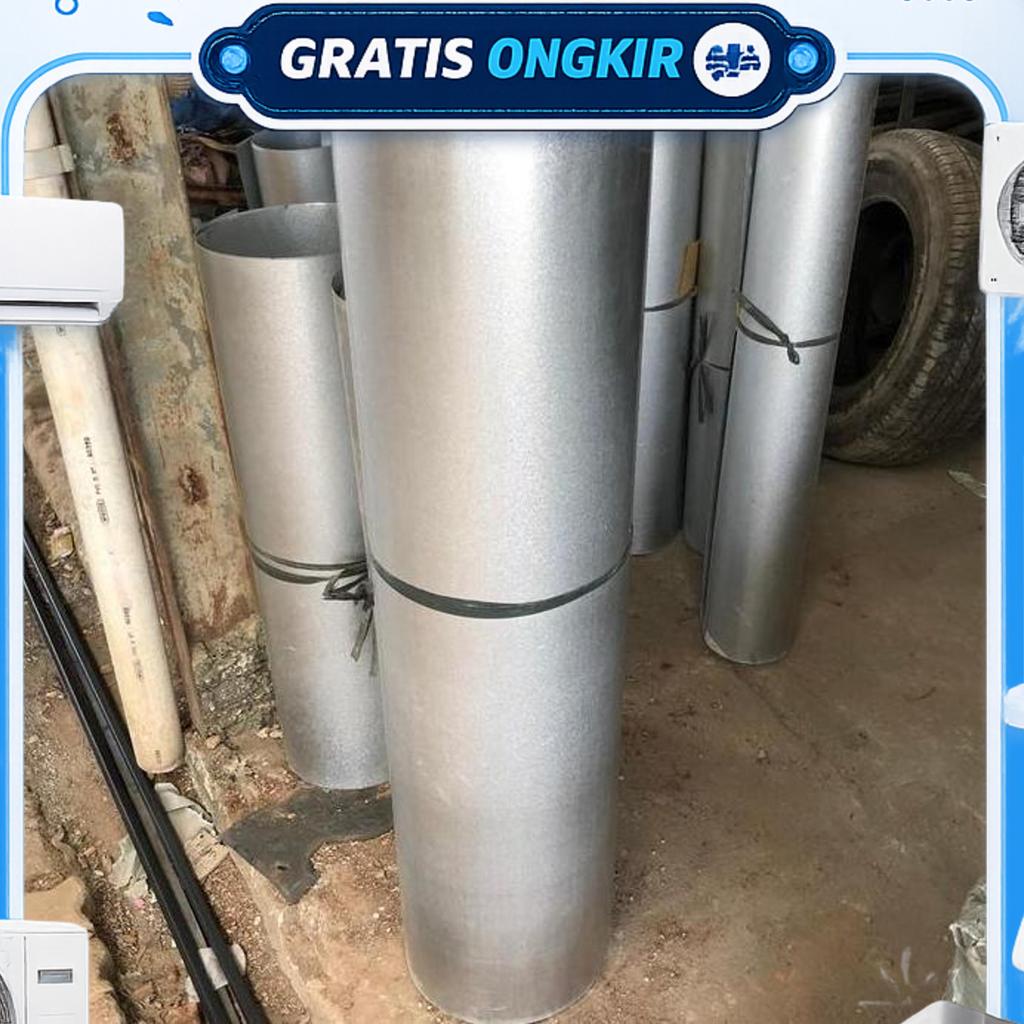 Seng Talang 0.35Mm X 120 Cm - Plat Sheet Galvalume