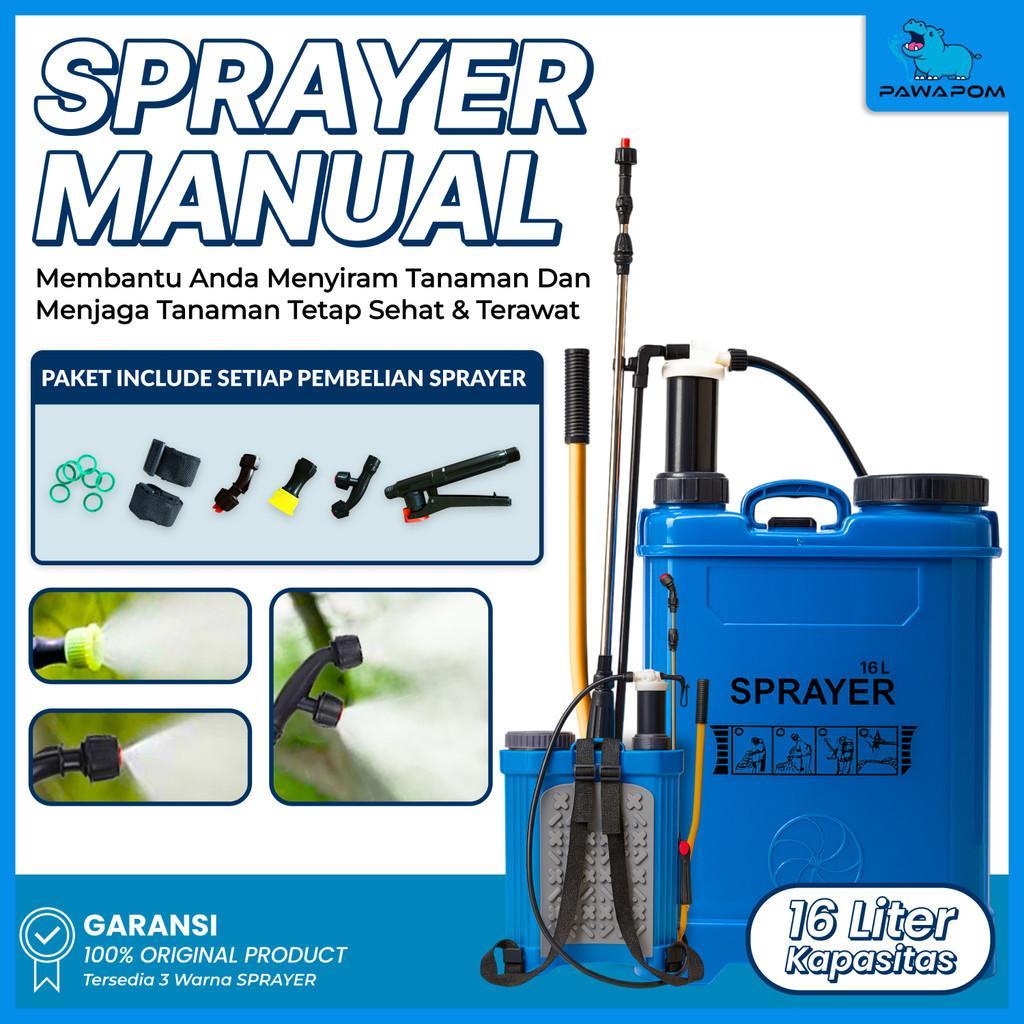 Sprayer Manual 16 Liter Kuat Alat Semprot Tanaman & Pupuk | Sprayer Kebun Murah