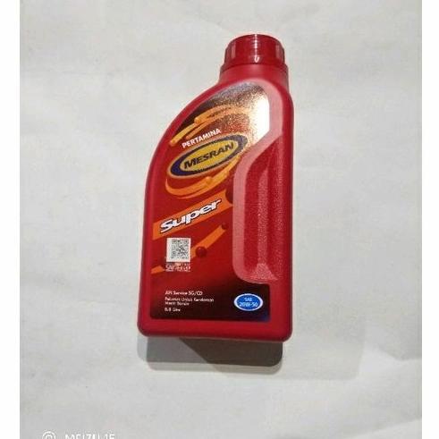 NEW Oli Mesin Mesran Super 0.8Liter 20w50 [terbaik][terlaris]