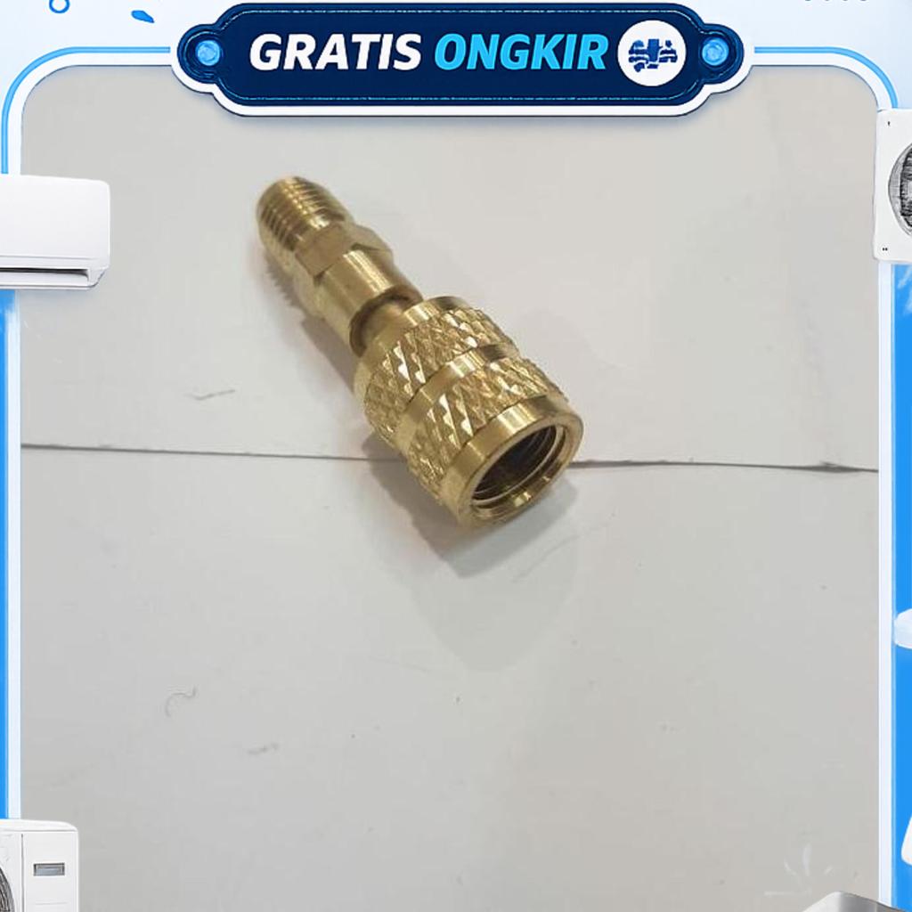 Paket Isi Freon Ac R32 Manifold Double Selang Krant Freon R32 650Gram