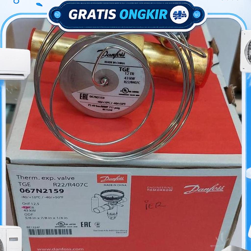 Expansi Valve Danfoss Tgex 12 Tr (Tge 12 Tr) R22/R407C