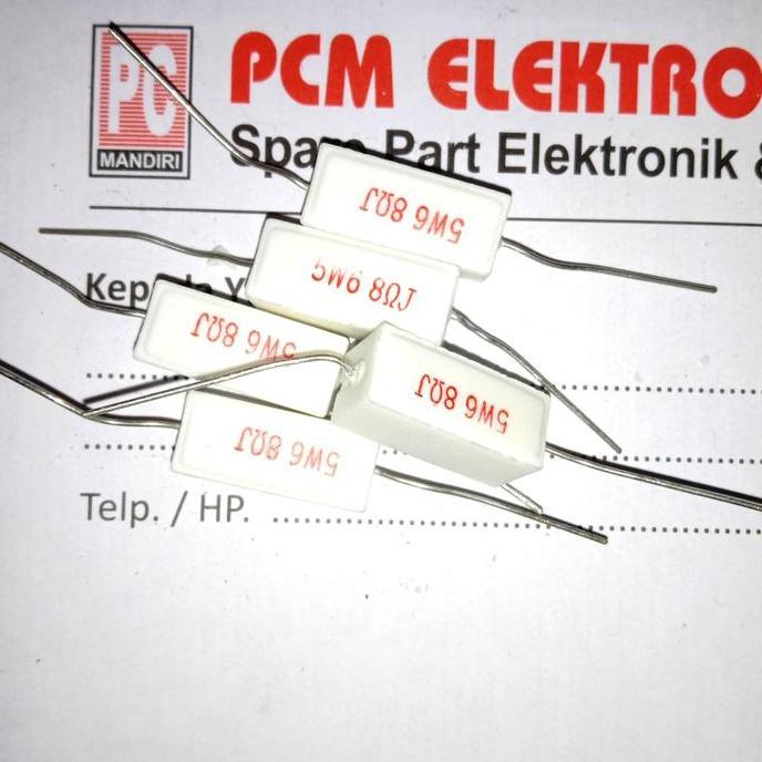 R 68 OHM 68R 68OHM 5W 5WATT 5 WATT RESISTOR D'90