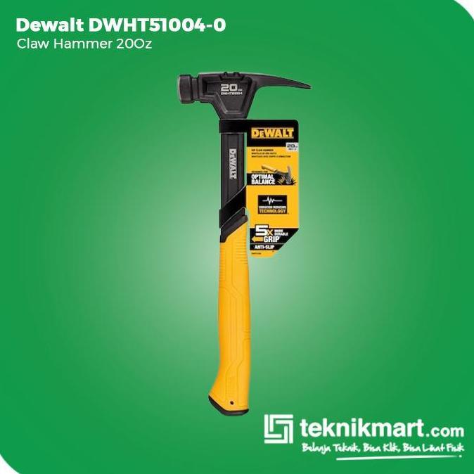 Dewalt Claw Hammer / Palu Kambing 20 Oz DWHT51004-0