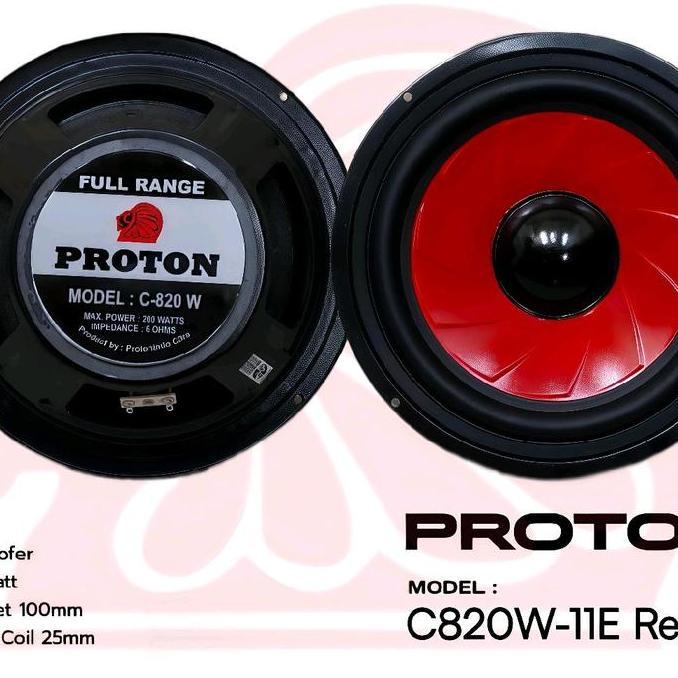 Termurah Subwoofer Proton 8 Inch 200 Watt