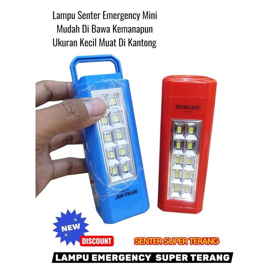Zaito- Lampu Senter Emergency / Lampu Emergency Senter / Lampu Led Emergency Cas Charger Rechargeabl