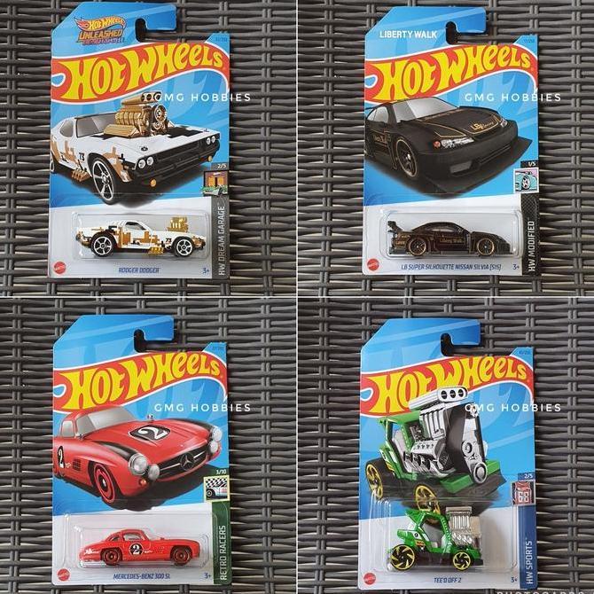 B23 - RODGER DODGER HW DREAM GARAGE - LB SUPER SILHOUETTE NISSAN SILVIA S15 LBWK BLACK HW MODIFIED -