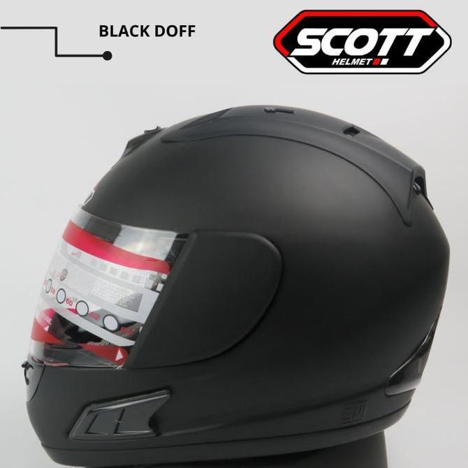 HELM SCOTT FULL FACE 313 SCOTT 313 FULL FACE SNI JS