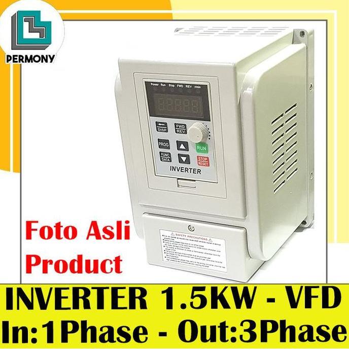 INVERTER 2.2KW VFD VSD AC 220V SPEED CONTROL MOTOR 1 PHASE TO 3 PHASE