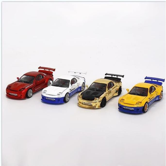 MASTER 1/64 MAZDA RX-7 FD3S ROCKET BUNNY DIECAST AS2123