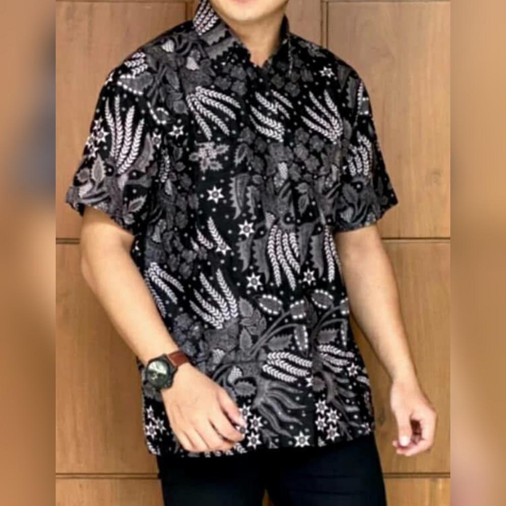 PROMO Kemeja Pria Lengan Pendek REGULER  Baju batik cowok  dewasa seragam kantor hem 2026