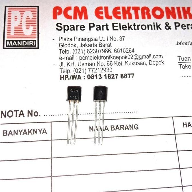 C1674 2SC1674 2SC 1674 2 SC TR TRANSISTOR TO92 TO-92 D'90