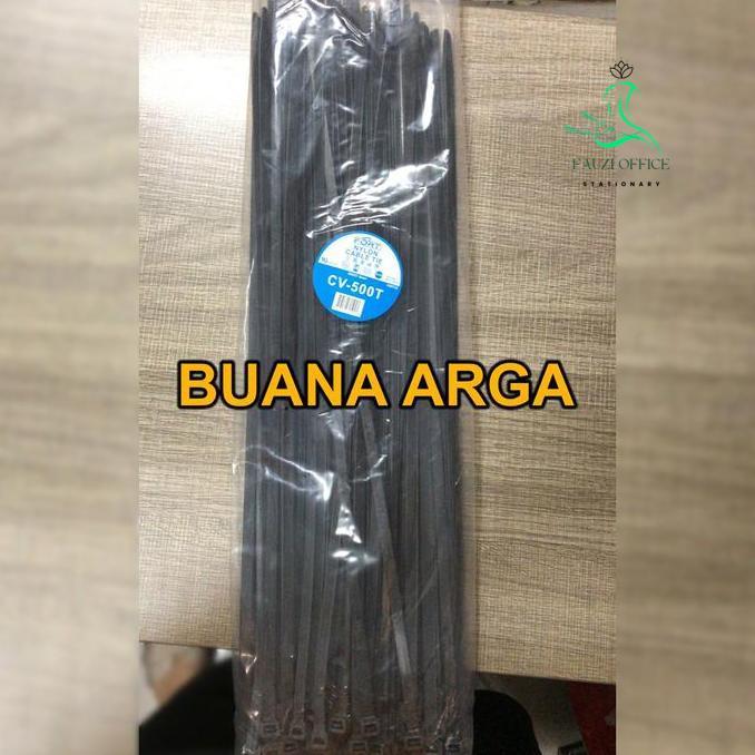 Kabel Ties Fort 500T 500 X 7.6Mm Cable Tie Panjang 50Cm Hitam / Putih
