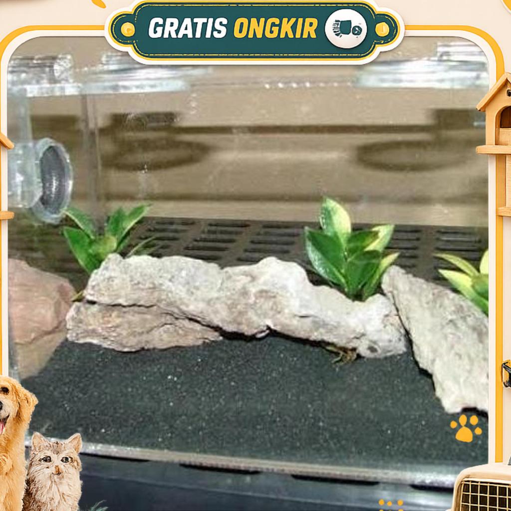 Aneka Pasir Exoterra Red / Yellow / Black Desert Sand 4.5 Kg Pasir Alas Kandang Hamster Bearded Drag
