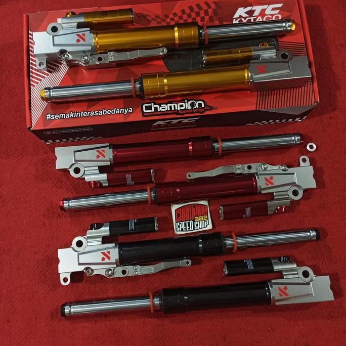 Suspension Shock Shockbreaker Depan Ktc Kytaco Sff-05 Beat Fi Karbu