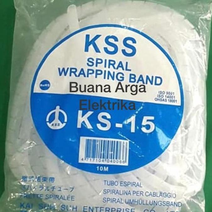 Whyyuo- Spiral Kabel / Pelindung Kabel / Kss Ks15 Ks 15 Hitam / Ks - 15 Black